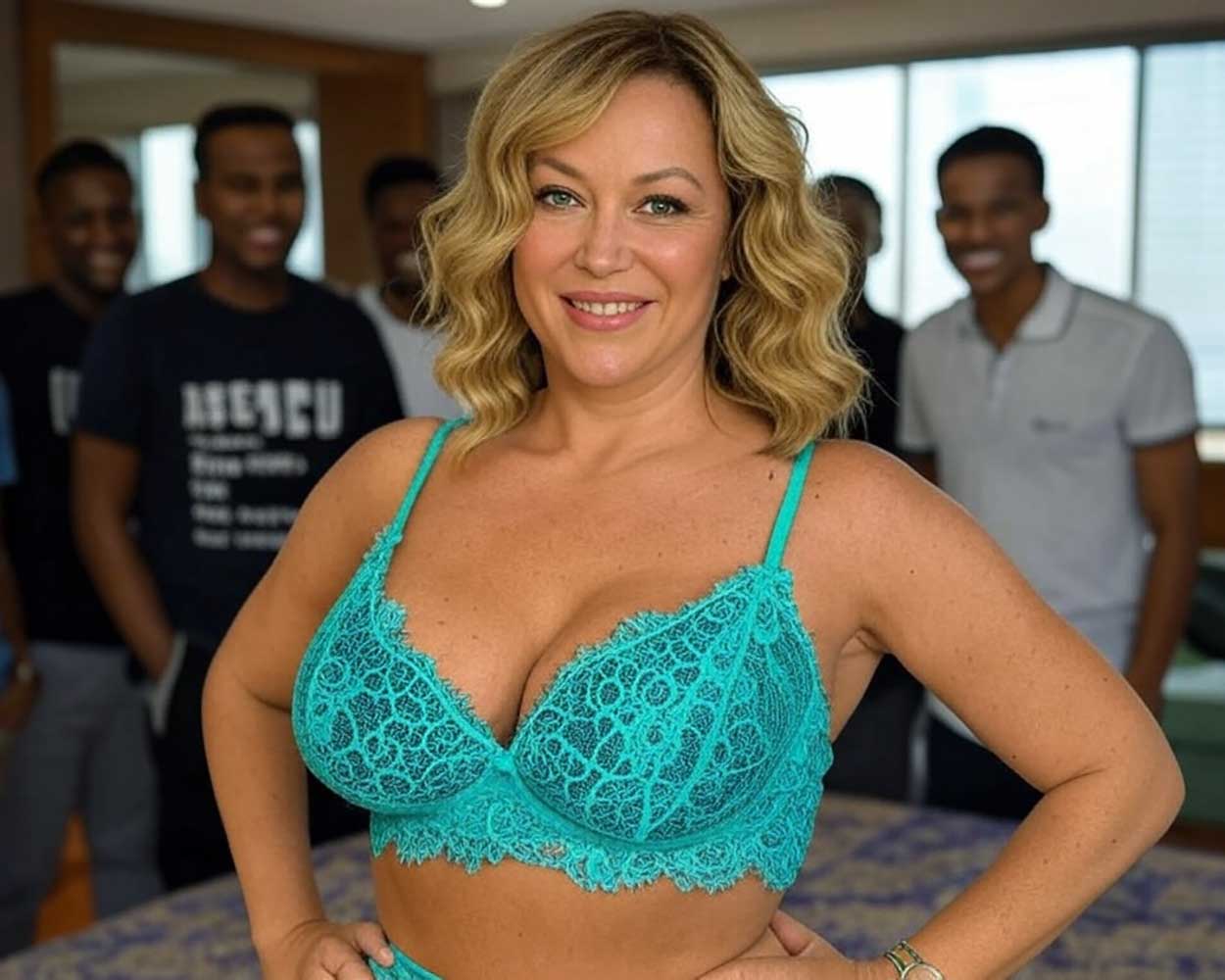 Denver Wife ready for a BBC Gangbang.